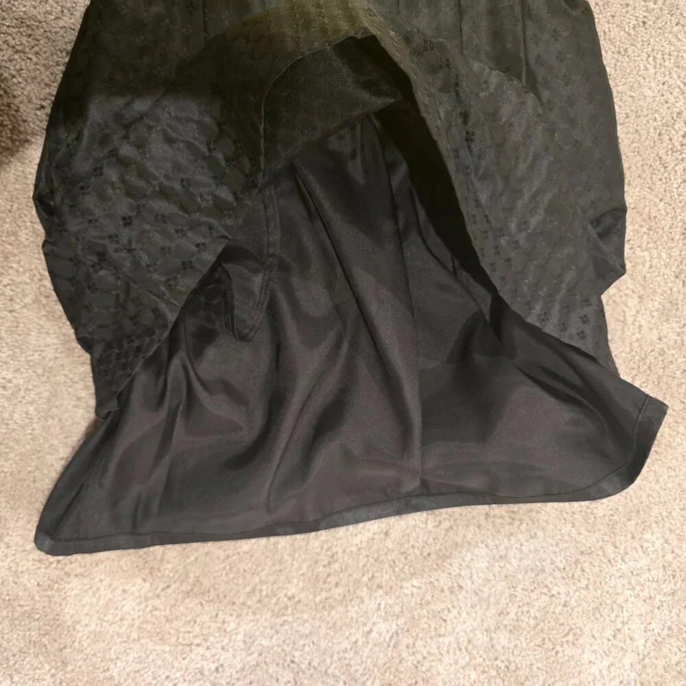 BCBG Max Azria | Sleeveless Career Dress | Yellow and Black | Size 4 - Picture 9 of 12